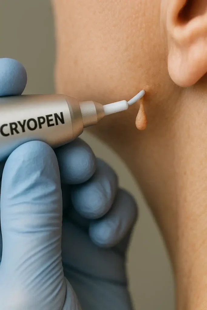 Cryopen for skin tags removal Gloucester speak to our team today!