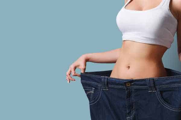 woman after fat reduction treatment Gloucester
