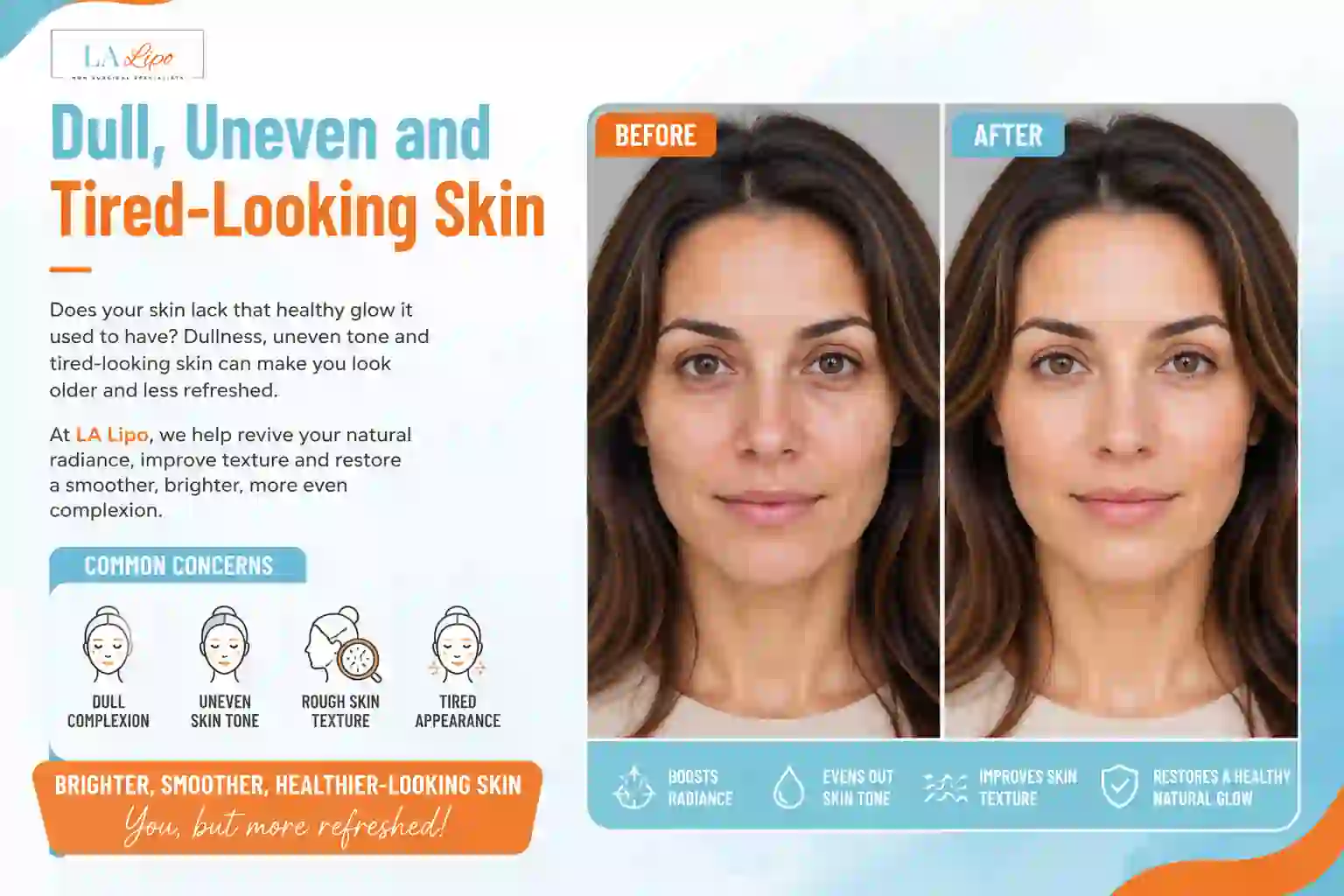 Sign #5: Dull, Uneven and Tired-Looking Skin Gloucester